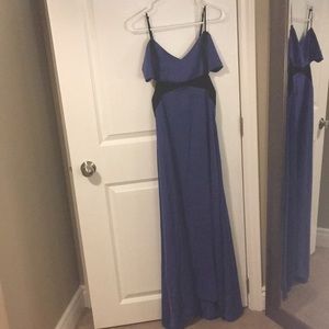 Formal silk dress